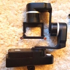 Luuv action gimbal for Go Pro cameras.